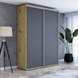 Wysoka szafa przesuwna, pakowna – Maja 170x242x61 cm.