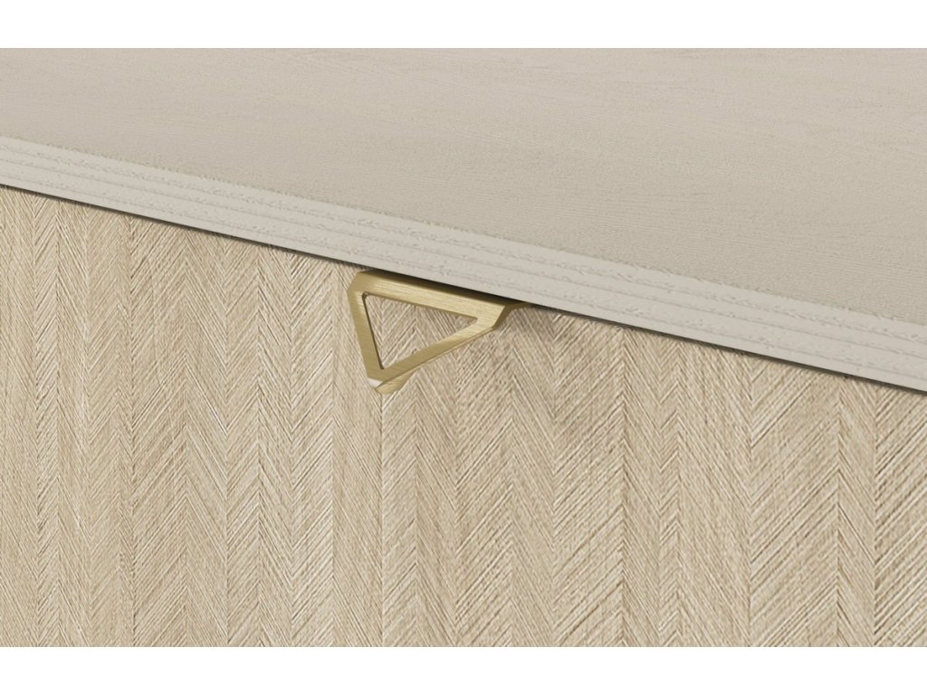Komoda WOOD RTV -  jodła +  beż piaskowy