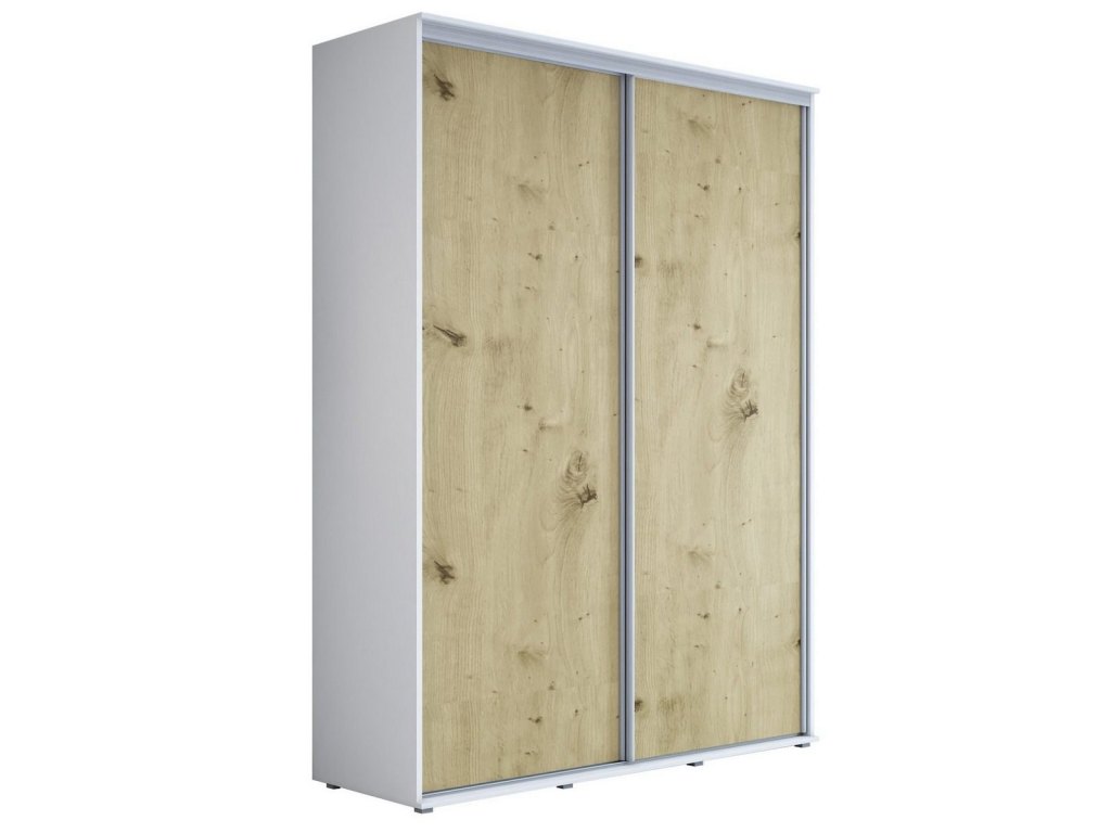Wysoka szafa przesuwna, pakowna – Maja 110x242x61 cm.
