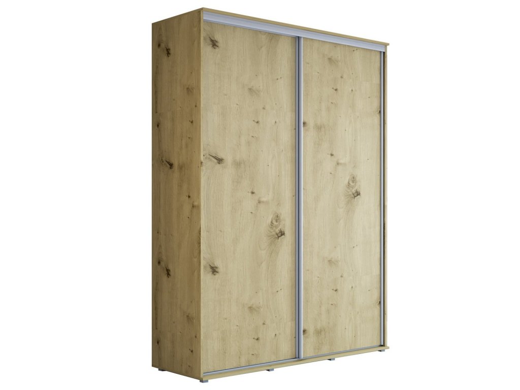 Wysoka szafa przesuwna, pakowna – Maja 110x242x61 cm.