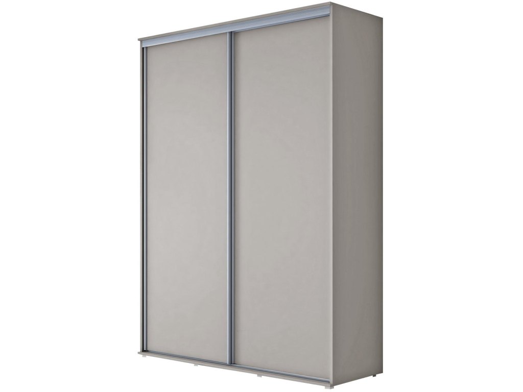 Wysoka Szafa Przesuwna BARI - 110x220x61 cm kaszmir z Systemem Sevroll | Pojemna