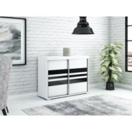 Komoda / szafka z drzwiami przesuwnymi Diego 140 cm. wzór 6