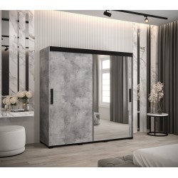 Szafa SANTORI I 200cm - beton