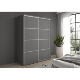Szafa z drzwiami przesuwnymi Liwia 130x202x45 cm – Elegancka Minimalistka z Maksymalną Funkcjonalnością
