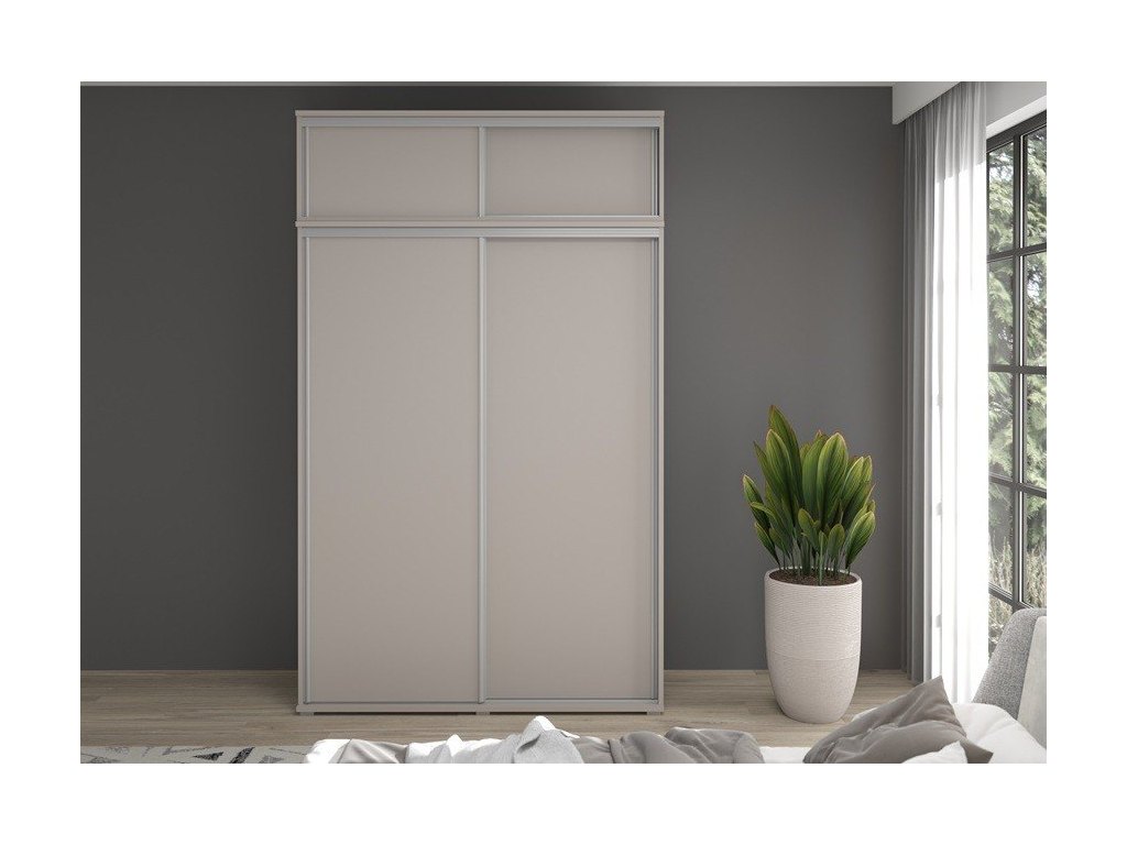 Nowoczesna szafa Liwia 130 x247 x 45 – idealna do przedpokoju i salonu