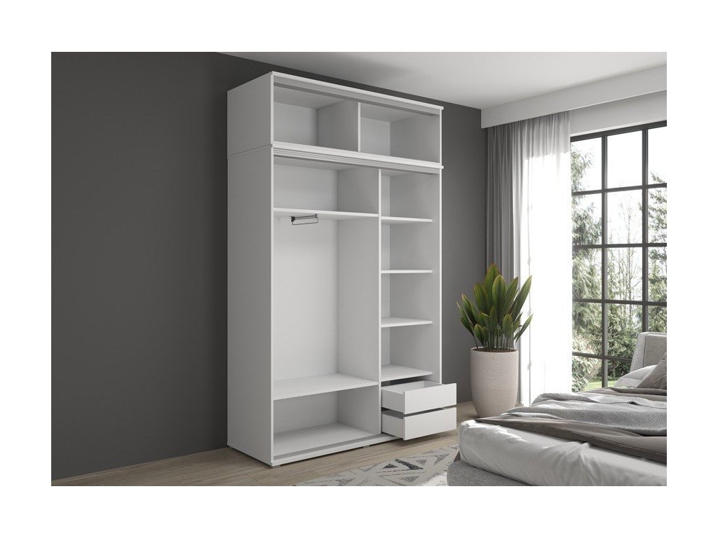 Nowoczesna szafa Liwia 160 x247 x 45 – idealna do przedpokoju i salonu