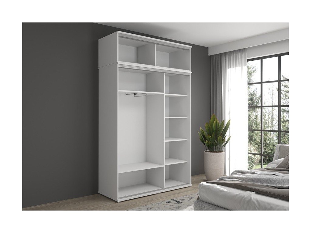 Nowoczesna szafa Liwia 120 x247 x 45 – idealna do przedpokoju i salonu