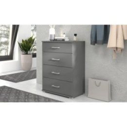 antracyt szafka na buty z 4 frontami – 60x35x85 cm | Polska produkcja