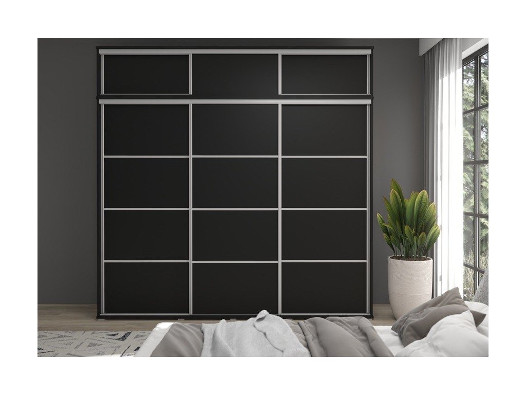 Szafa MONTI SLIM 45 cm – wąska, pojemna, 3-drzwiowa