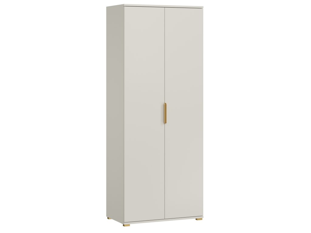 Szafa Modena 80 cm – biała, nowoczesna i pojemna garderoba