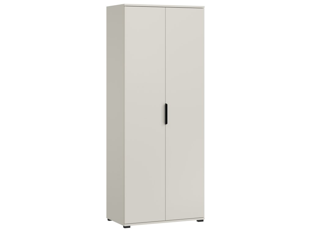 Szafa Modena 80 cm – biała, nowoczesna i pojemna garderoba